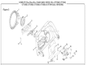 Page C Diagram and Parts List for UT10560  Homelite Chainsaw