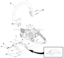 Part Location Diagram of UP06974A Homelite Front Handle Kit