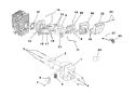Part Location Diagram of UP04069 Homelite Deflector, Muffler