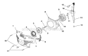Starter - Ignition Diagram and Parts List for UT10864 D4550BC Homelite Chainsaw