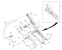 Handles Diagram and Parts List for UT10910 Timberman Homelite Chainsaw