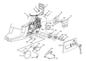 Clutch - Chain Brake - Drive Case Cover Diagram and Parts List for UT10942D  Homelite Chainsaw