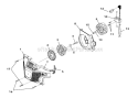 Starter - Ignition Diagram and Parts List for UT10945  Homelite Chainsaw