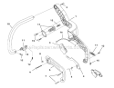 Handles Diagram and Parts List for UT10945  Homelite Chainsaw