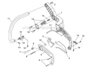 Handles Diagram and Parts List for UT10947  Homelite Chainsaw