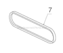 Top Level Assembly Diagram and Parts List for UT13140  Homelite Edger