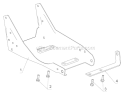 Frame Assembly Diagram and Parts List for UT13140  Homelite Edger