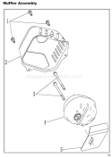 Part Location Diagram of A100659 Homelite Bolt