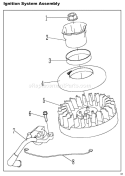 Part Location Diagram of A200100 Homelite Screw