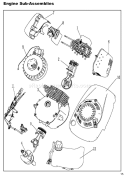 Part Location Diagram of A100699 Homelite Muffler Assy