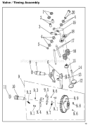 Part Location Diagram of A200052 Homelite Valve Spring