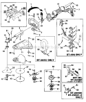 Part Location Diagram of 6275 Homelite Throttle & Switch W/Lead