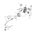 Page A Diagram and Parts List for UT20635R ST725CDR Homelite Trimmer