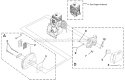 Muffler And Air Cleaner Diagram and Parts List for UT20771  Homelite Trimmer