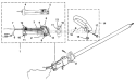 Part Location Diagram of PS00462 Homelite Latch-Trigger