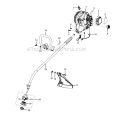 Page A Diagram and Parts List for UT29007  Homelite Trimmer
