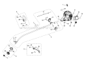 Page A Diagram and Parts List for UT32605A  Homelite Trimmer