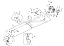 Part Location Diagram of 311101001 Homelite Lower Boom Assembly