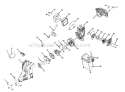 Page C Diagram and Parts List for UT33600  Homelite Trimmer