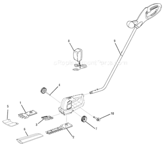 Part Location Diagram of 34108251G Homelite Sheath