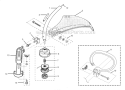 Page B Diagram and Parts List for UT70123  Homelite Trimmer