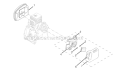 Page E Diagram and Parts List for UT70123  Homelite Trimmer