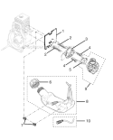 Page D Diagram and Parts List for UT70127A  Homelite Trimmer