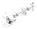 Starter - Ignition Diagram and Parts List for UT74123D  Homelite Chainsaw