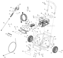 Page A Diagram and Parts List for UT80522  Homelite Pressure Washer