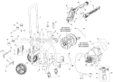 Part Location Diagram of 308412024 Homelite Frame Assembly