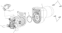 Part Location Diagram of 310472001 Homelite Motor