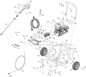Page A Diagram and Parts List for UT80977  Homelite Pressure Washer