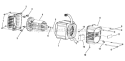 Page B Diagram and Parts List for UT903611  Homelite Generator