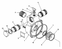 End_Housing Diagram and Parts List for VTP4A UT-01605-A Homelite Water Pump