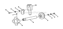 Page F Diagram and Parts List for WF10MSP  Homelite Miter Saw