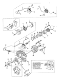 Page B Diagram and Parts List for XL12 UT-10515 Homelite Chainsaw