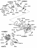 Engine_Internals Diagram and Parts List for XLS21B UT01294-A Homelite Water Pump