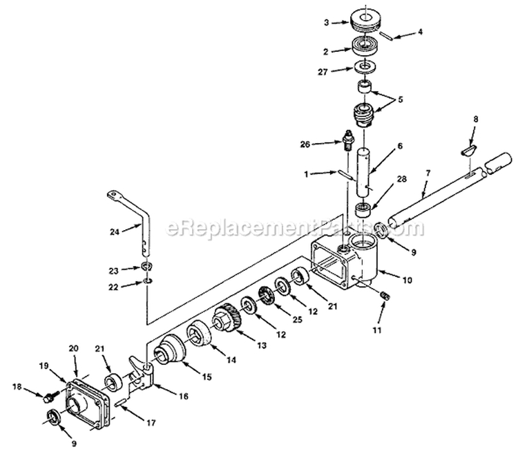 Page A Diagram and Parts List for SB21P5C UT-30138 Homelite Lawn Mower