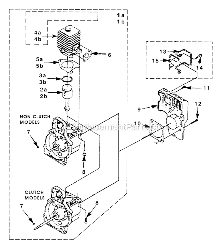 Page C Diagram and Parts List for ST385BC UT-15040-K Homelite Trimmer