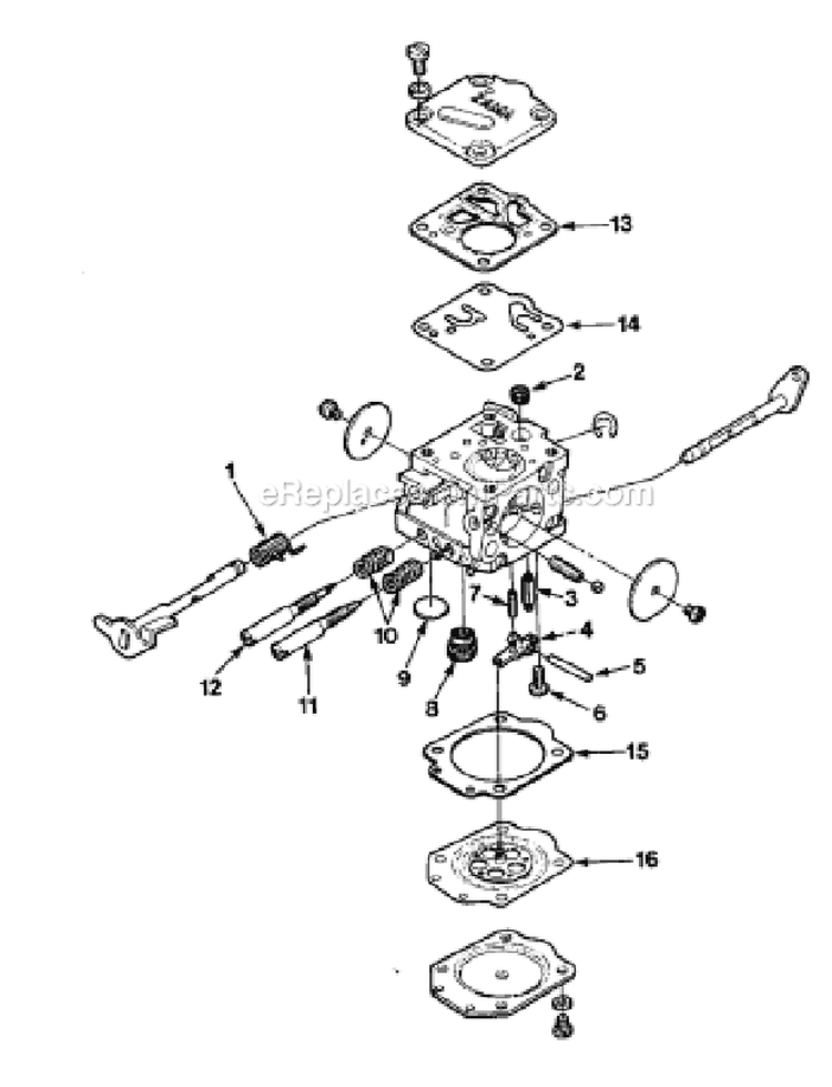 Tools  Accessories Diagram and Parts List for UT-10045-C  Homelite Chainsaw