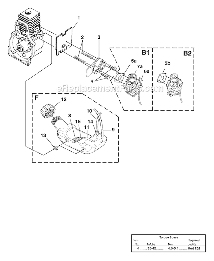 Page A Diagram and Parts List for UT-20749  Homelite Trimmer