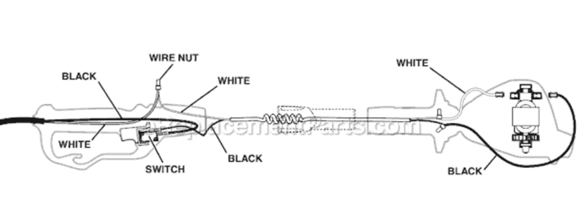 Page B Diagram and Parts List for UT-44160  Homelite Hedge Trimmer