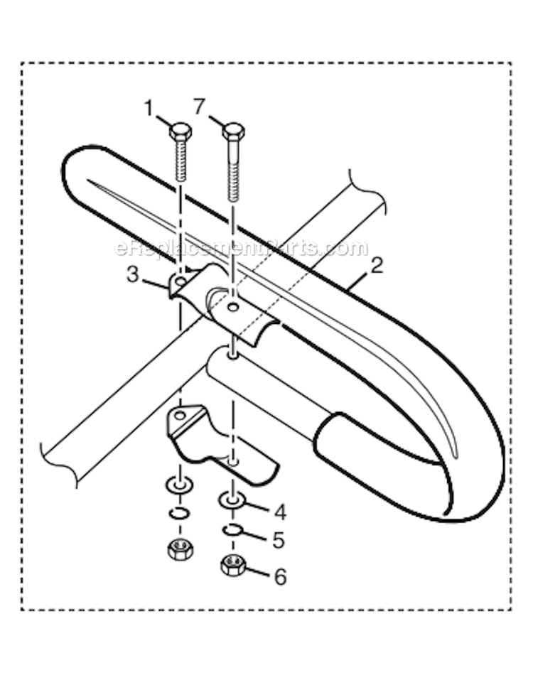 Page C Diagram and Parts List for UT70127A  Homelite Trimmer