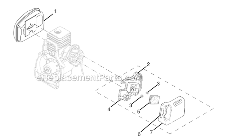 Page F Diagram and Parts List for UT70131A  Homelite Trimmer