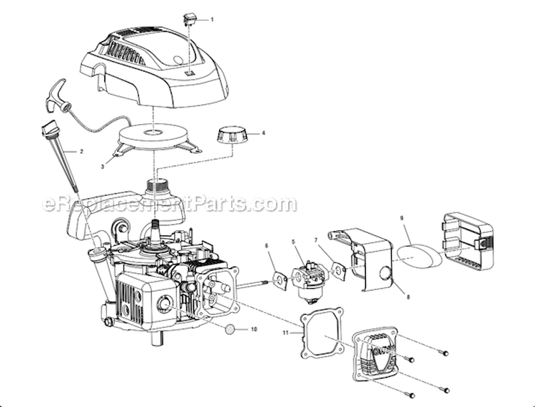 Page B Diagram and Parts List for UT80516  Homelite Pressure Washer