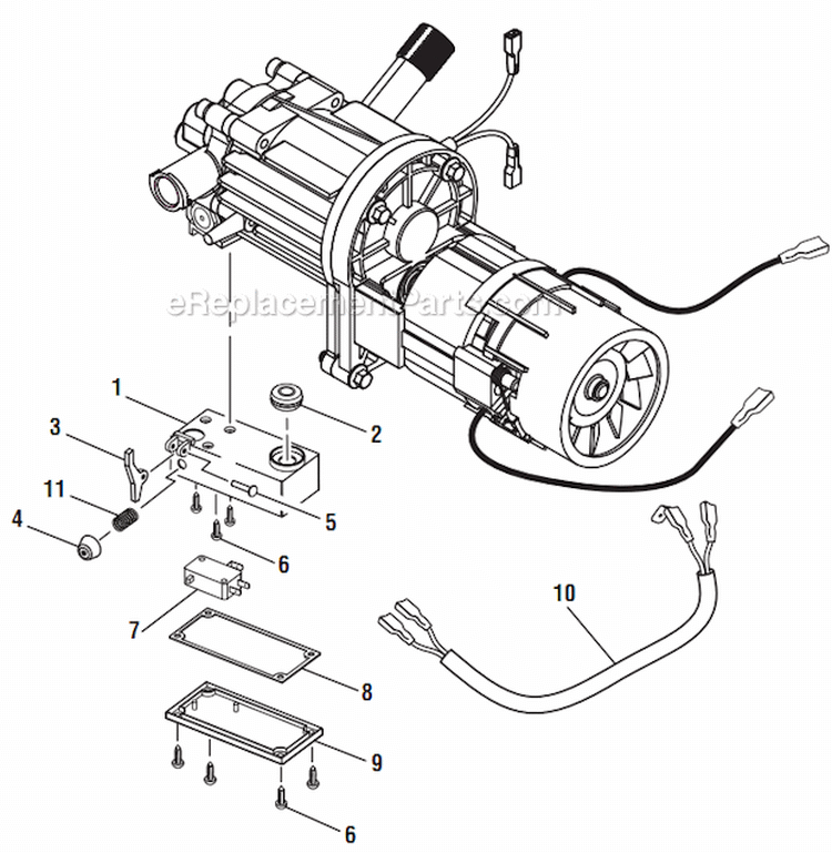 Page C Diagram and Parts List for UT80715  Homelite Pressure Washer
