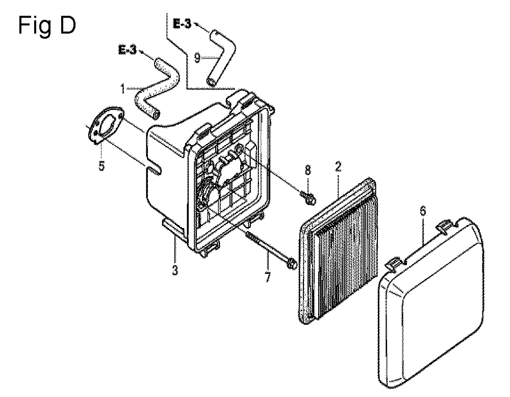 Fig-4 Diagram and Parts List for GCV160LE Type A2A9 Honda Engine