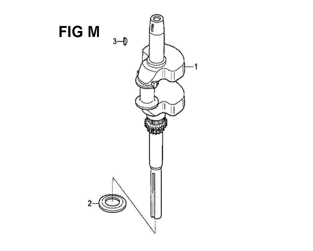 Fig-9 Diagram and Parts List for GXV530 U3-1070150 Honda Engine