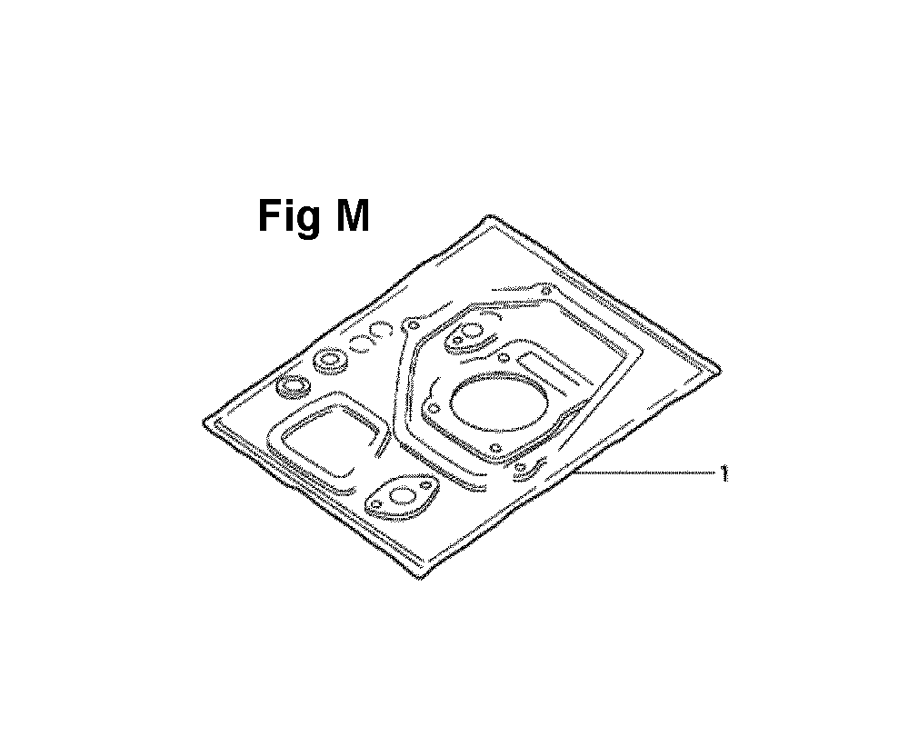 Fig-9 Diagram and Parts List for GXV140 Type A1YY Honda Engine