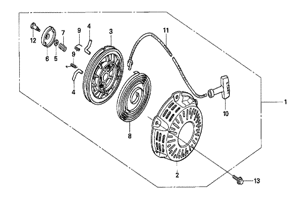 Fig-0 Diagram and Parts List for GX120U1 Type SE Honda Engine